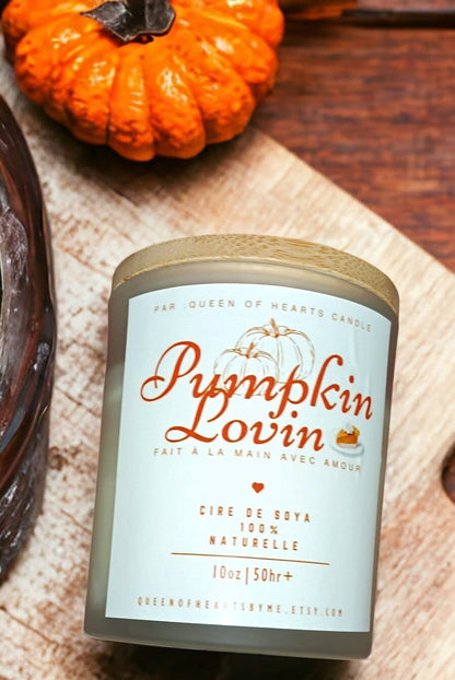 Bougie Parfumée-Pumpkin Lovin'