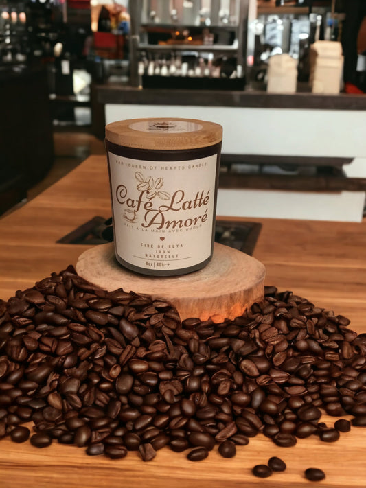 Bougie Parfumée-Café Latté Amoré